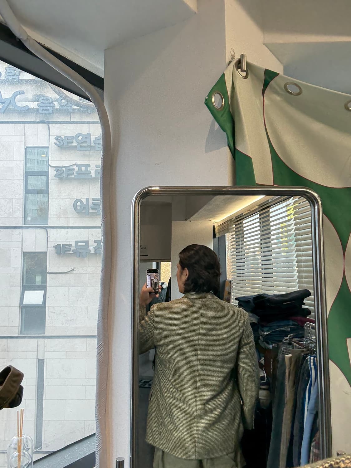 HUGO BOSS 하운드투스 테일러드 자켓 XL 42 상품이미지9