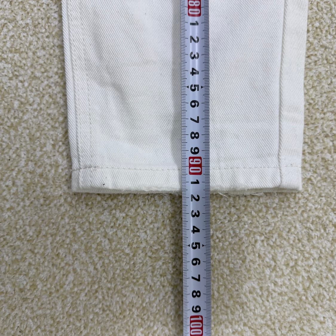 64 쥬시쥬디 화이트 데미지 데님팬츠 0121T2 상품이미지9