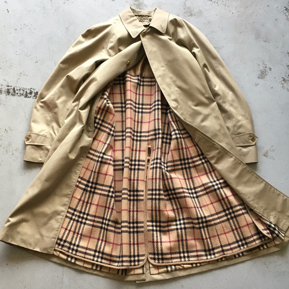 2000‘s Burberrys Gabardine Single Coat 상품이미지6