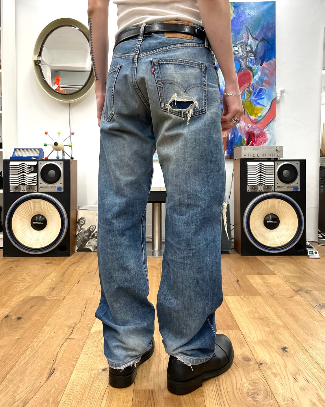 [31] LVC 리바이스 502 데님 팬츠 상품이미지1