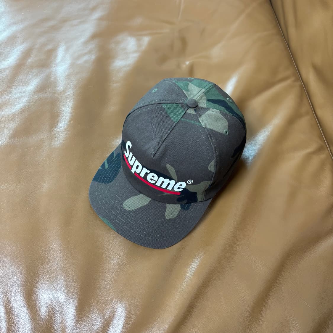 슈프림 6패널 볼캡 모자 우드랜드 카모 상품이미지5