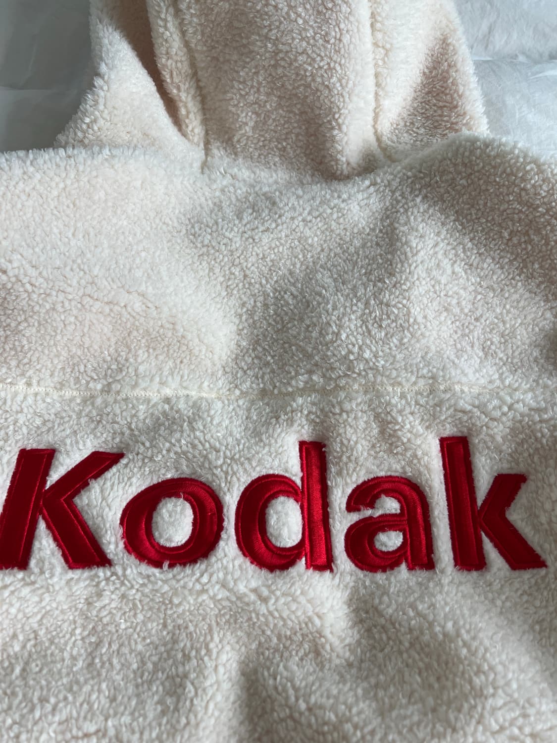 코닥 브랜드의 플리스 후드 집업 자켓 상품이미지6