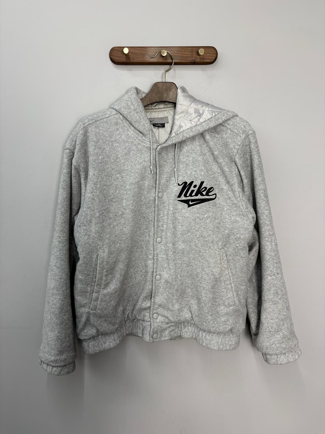 나이키 00s 올드스쿨 빅로고 플리스 후드자켓 A3535 상품이미지2