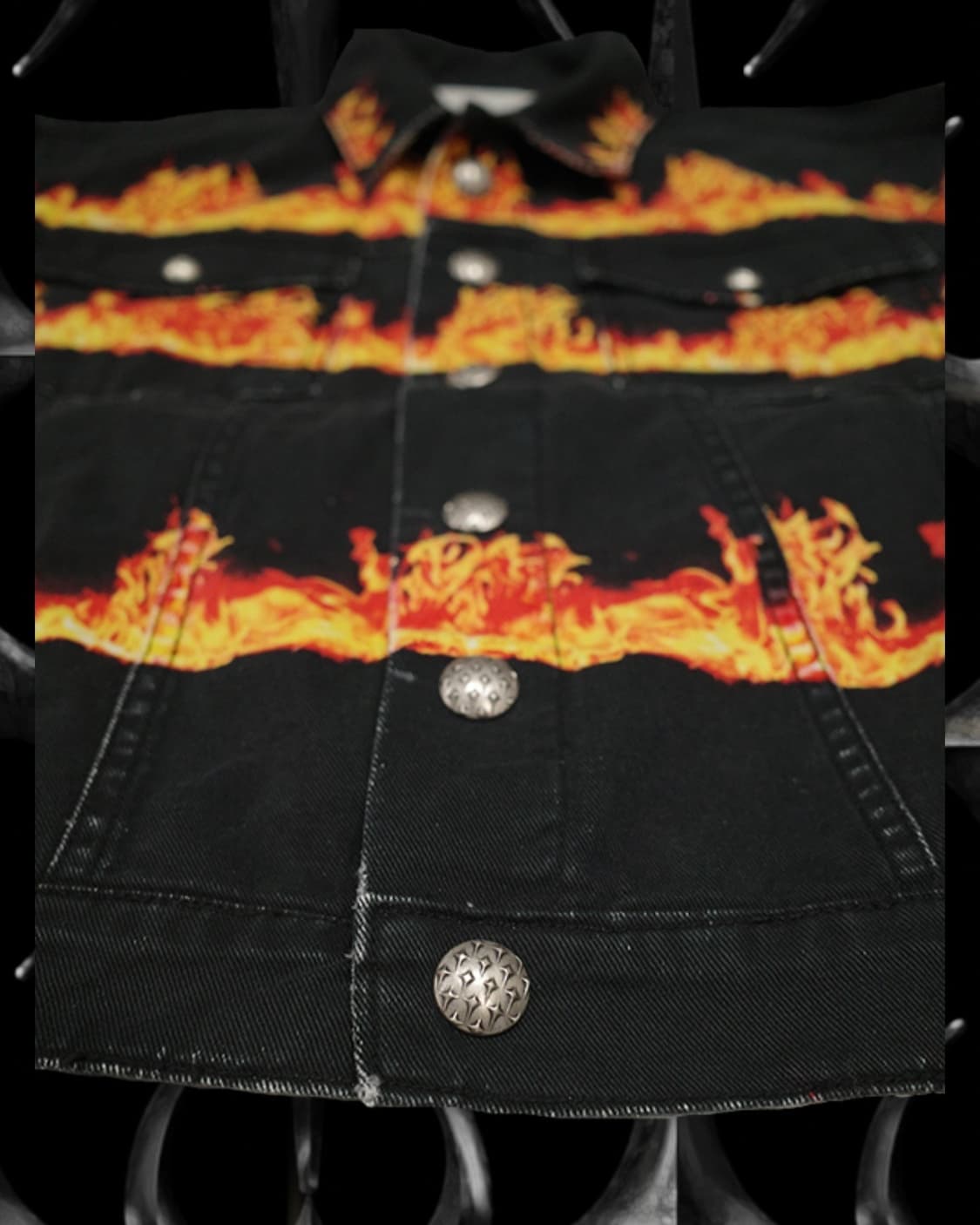 [새상품] 떠그클럽 쵸퍼 플레임 셋업 상품이미지3