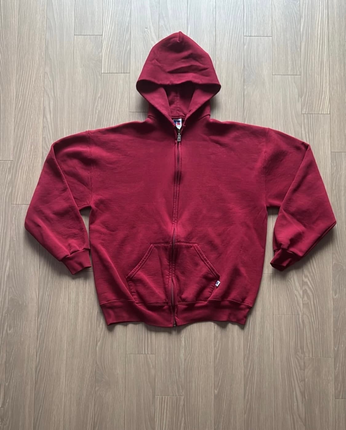 90s 러셀 애슬레틱 후드 집업 상품이미지1