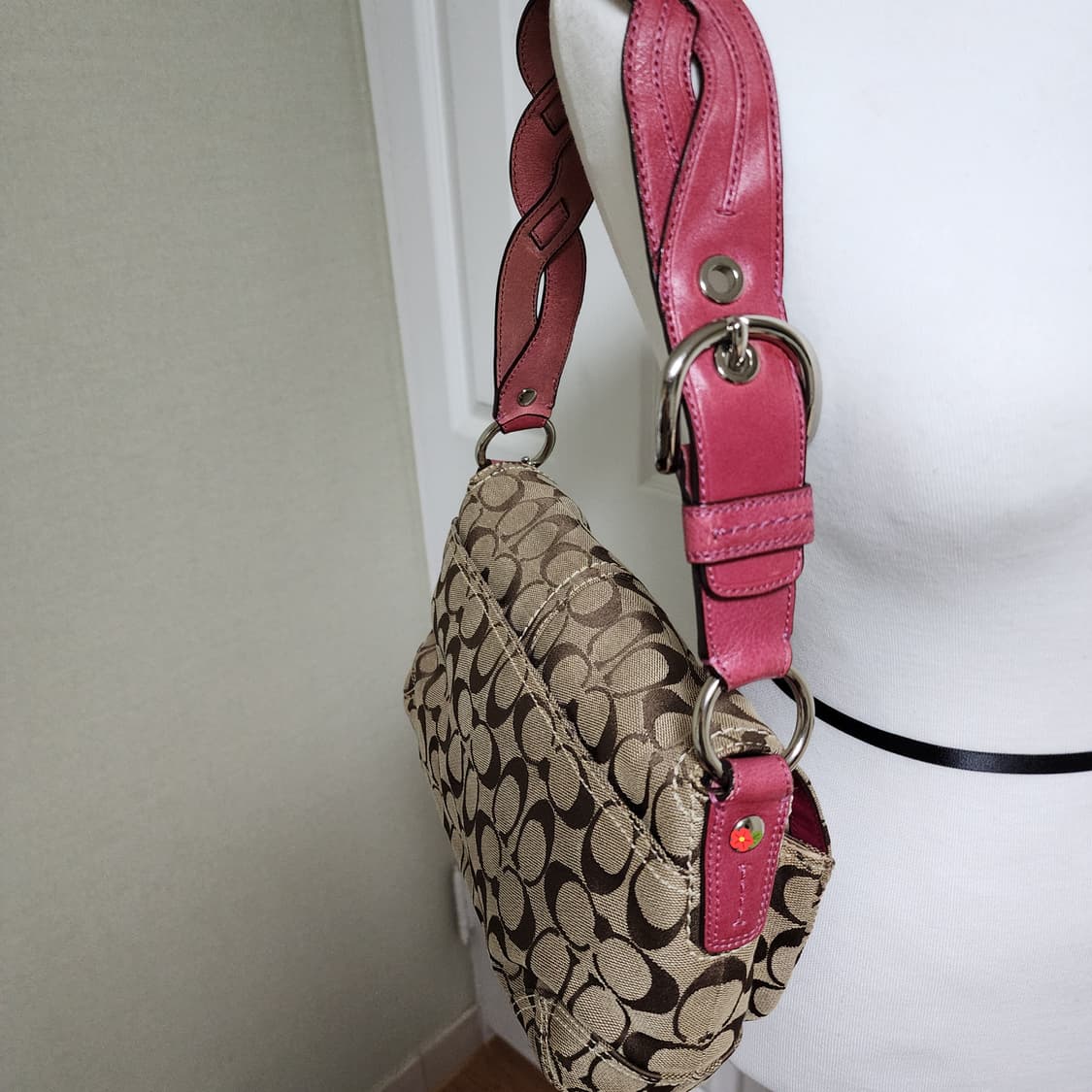 상태굿) 코치 버클 숄더백 상품이미지3