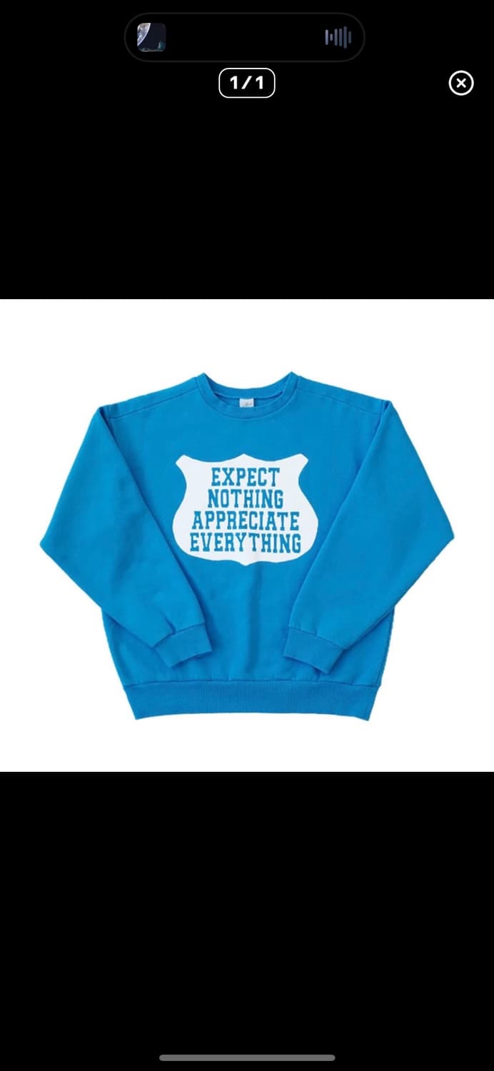 컬렉트 피시스 맨투맨 xs 상품이미지1