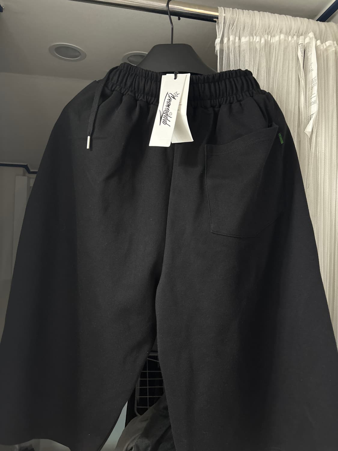 크림소다램 숏 팬츠 블랙 m 상품이미지3