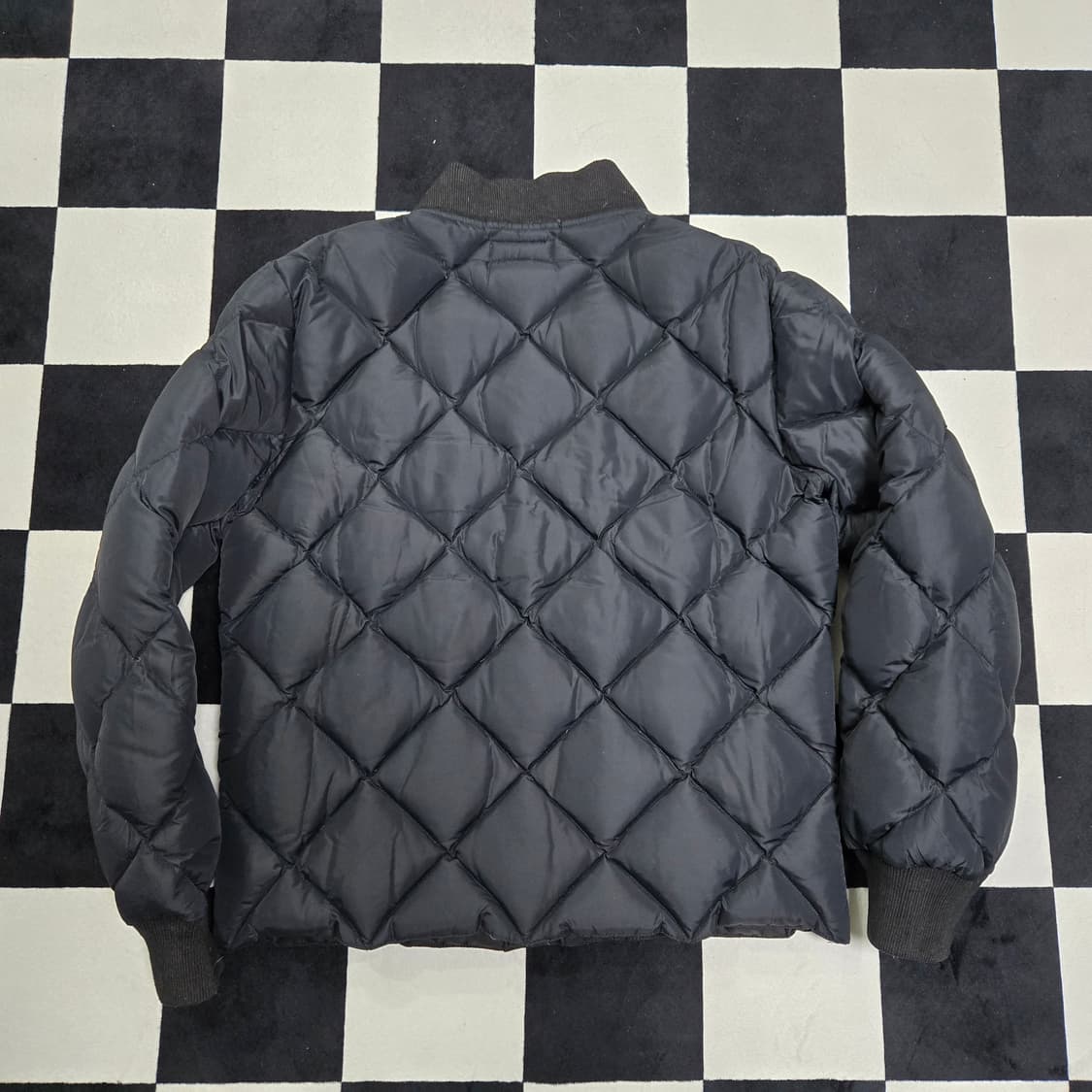 XL 폴로랄프로렌 다이아몬드 퀄팅 거위털 구스다운 자켓 블랙 상품이미지8