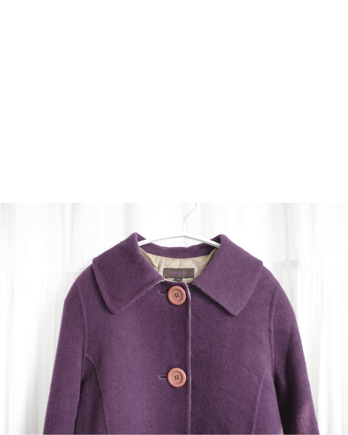 Jeffrey ana purple coat 상품이미지3