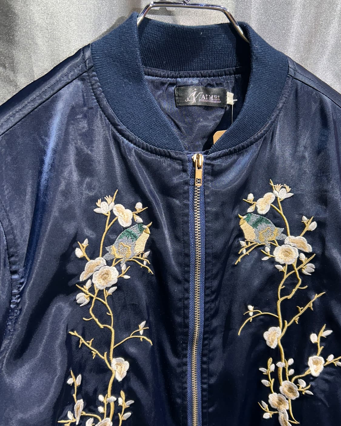 M 에스닉 플라워 자수 딥네이비 스카잔 상품이미지5