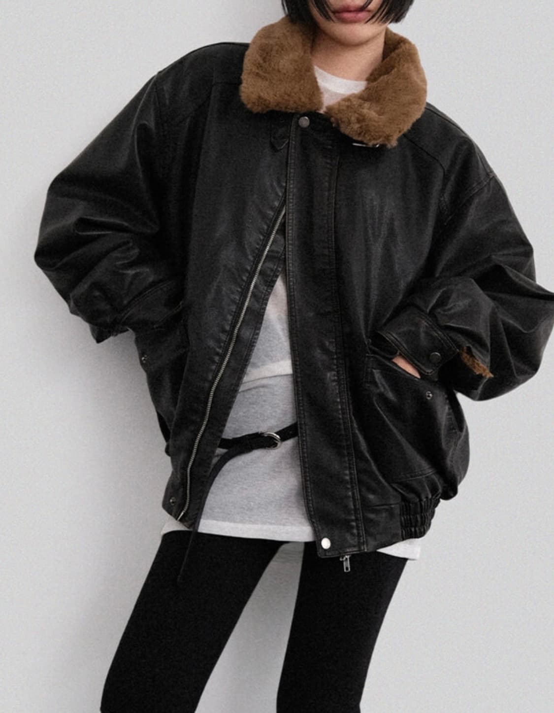 어텀 로건 퍼 무스탕 상품이미지2