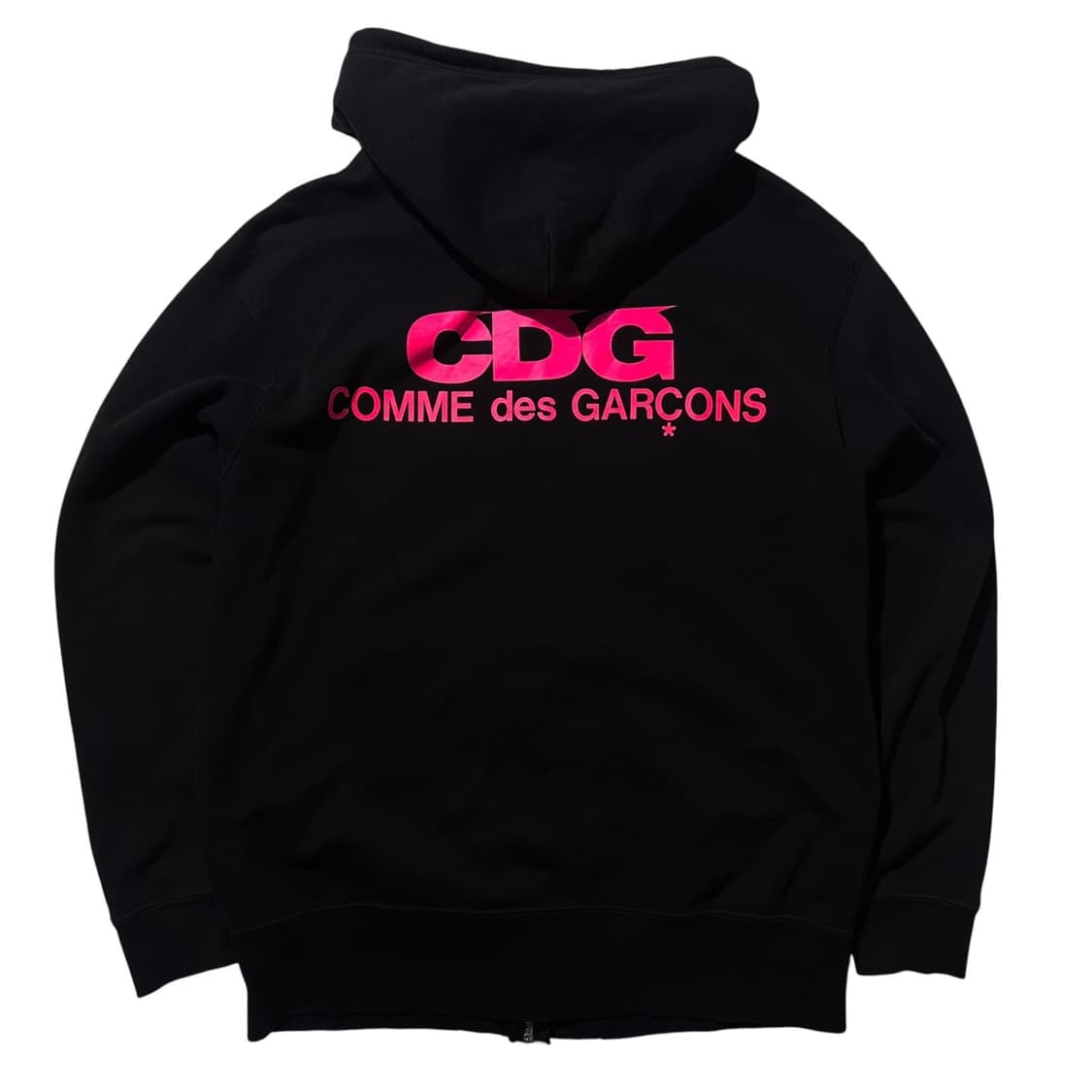 꼼데가르송 CDG 로고 후드집업 상품이미지1