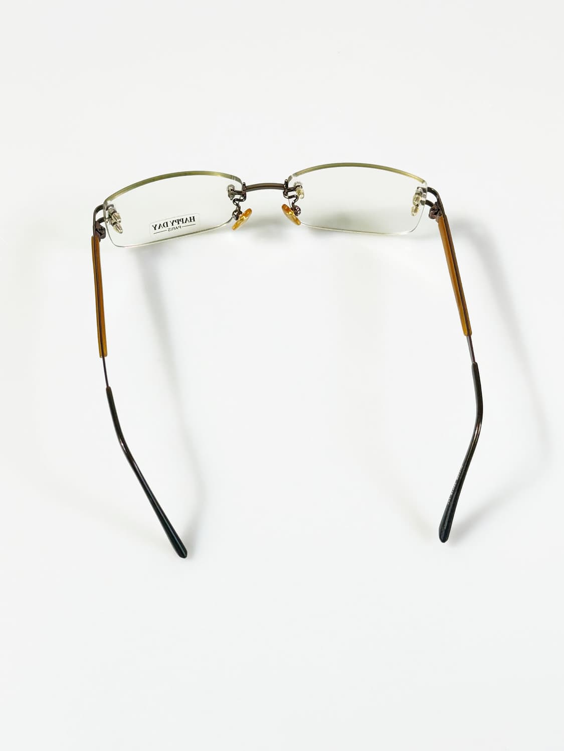 HAPPY DAY PARIS 무테 스퀘어 메탈 빈티지 안경 상품이미지5