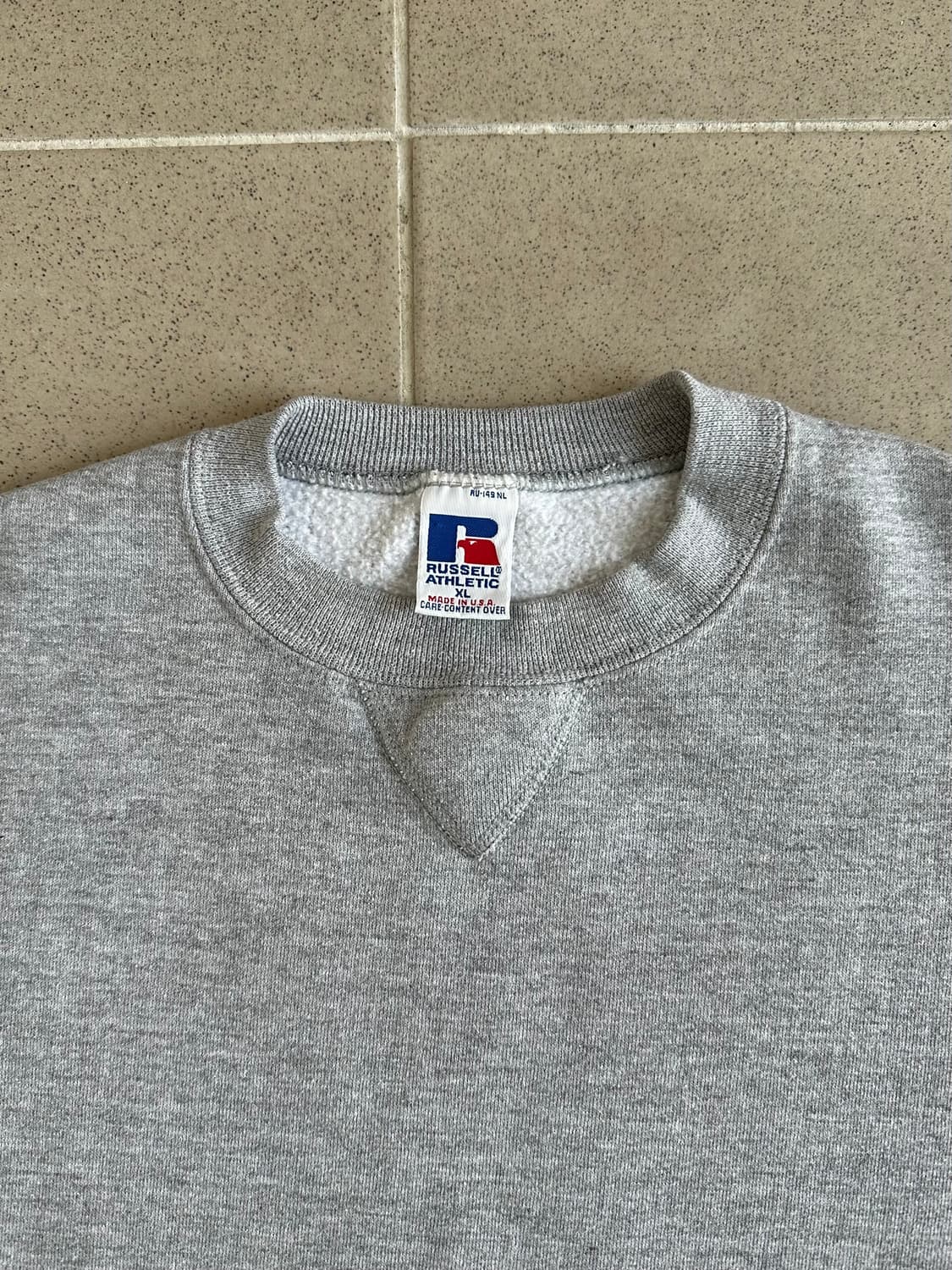 90s 빈티지 러셀 스웻셔츠 그레이 XL 🇺🇸 상품이미지6