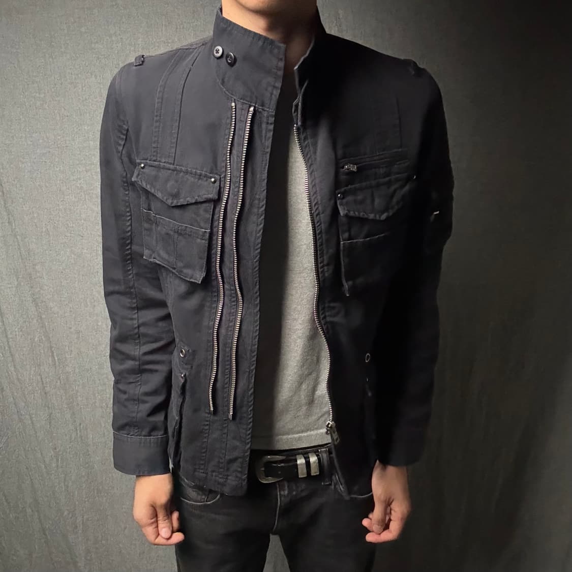 double zip-up pocket jacket 상품이미지3