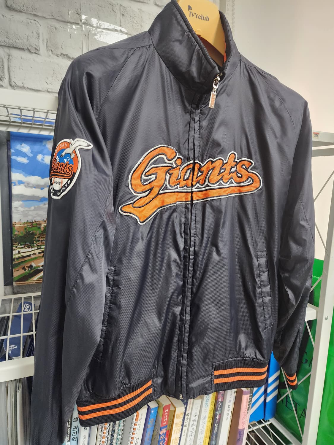 롯데자이언츠 바람막이 야구점퍼 80사이즈 올드유니폼 춘추점퍼 MM45 상품이미지2