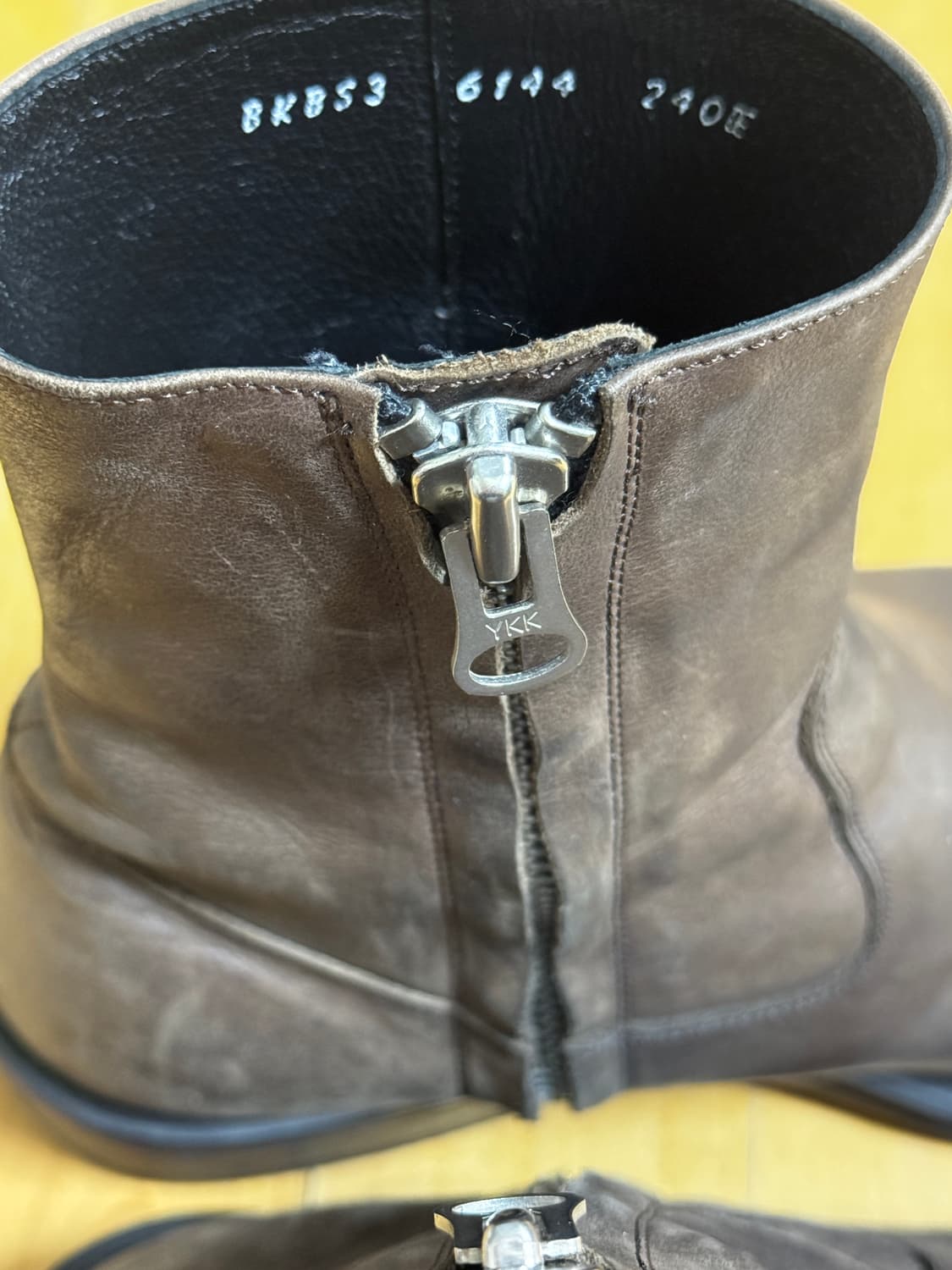 mmrb 크랙부츠 브라운 상품이미지7