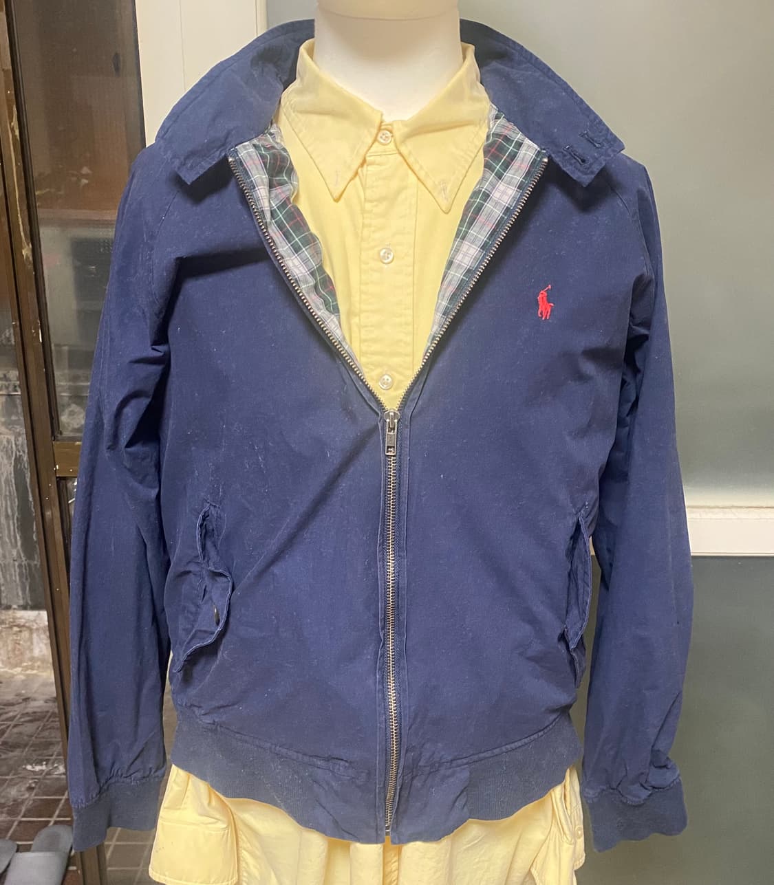 폴로 랄프 로렌 네이비 코튼 자켓 95 상품이미지2