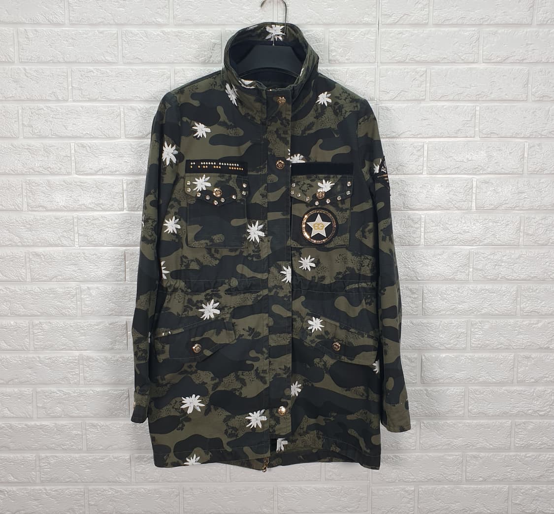 [55]에고이스트 카모플라쥬 꽃무늬 야상 자켓 상품이미지2