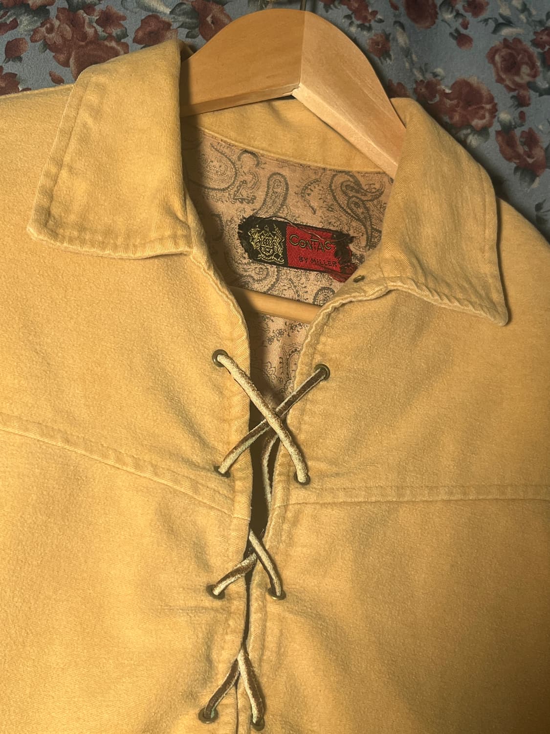 70s miller웨스턴 레이스업 풀오버 상품이미지2