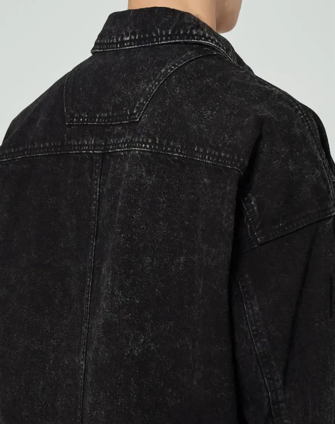 (50) 23fw 준지 흑청 데님 자켓팝니다. 상품이미지8