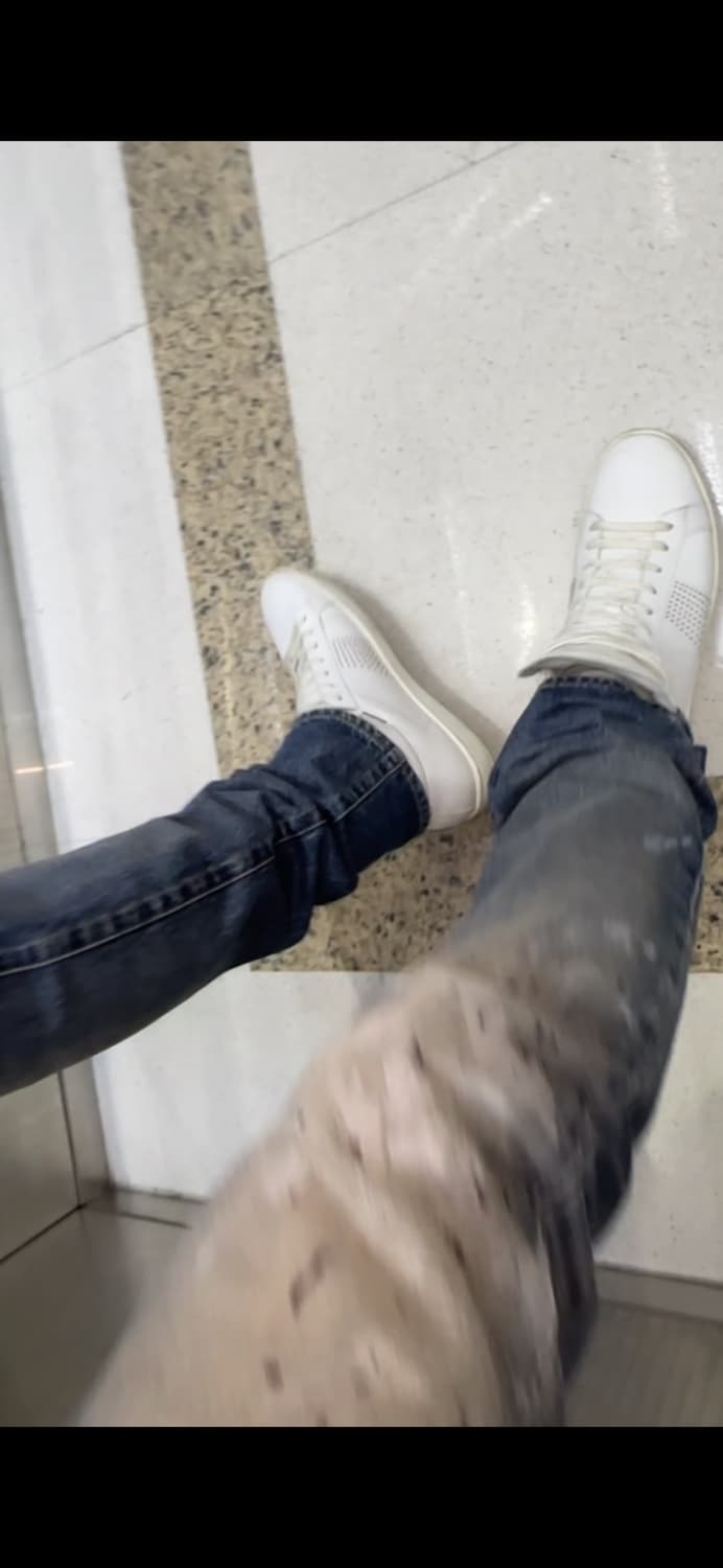 Saint Laurent stud high top sneakers 상품이미지5