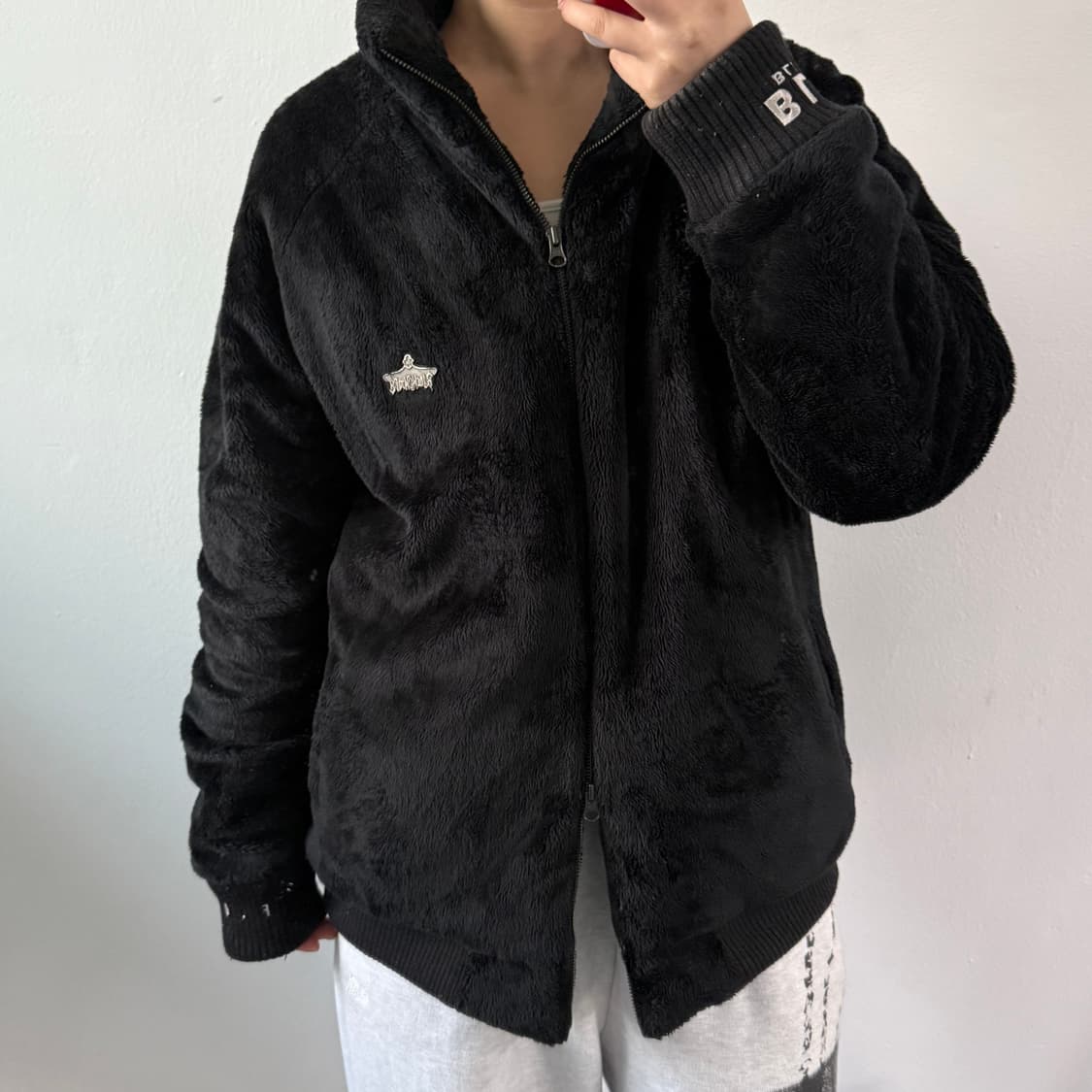 [XXXL] 블랙맘바 퍼 집업 자켓 상품이미지1