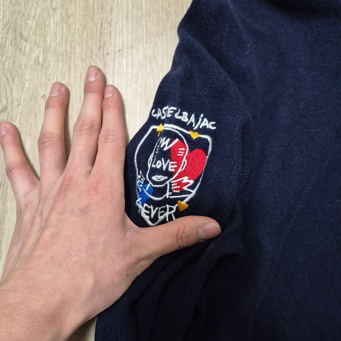 까스텔바작 여성 골프웨어 반집업 니트 S(90) 상품이미지5