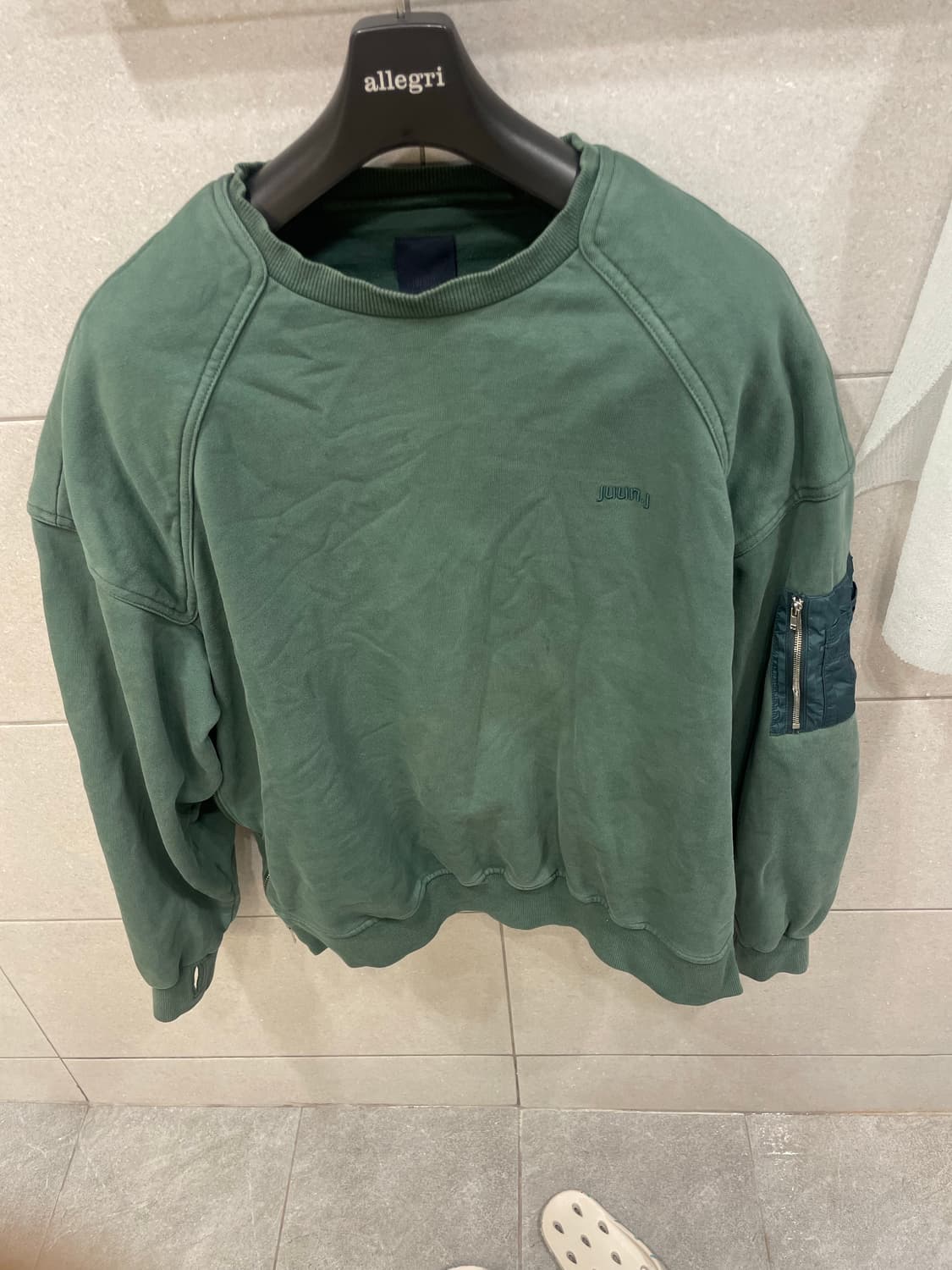 준지 오버핏 ma-1 맨투맨 s 상품이미지1