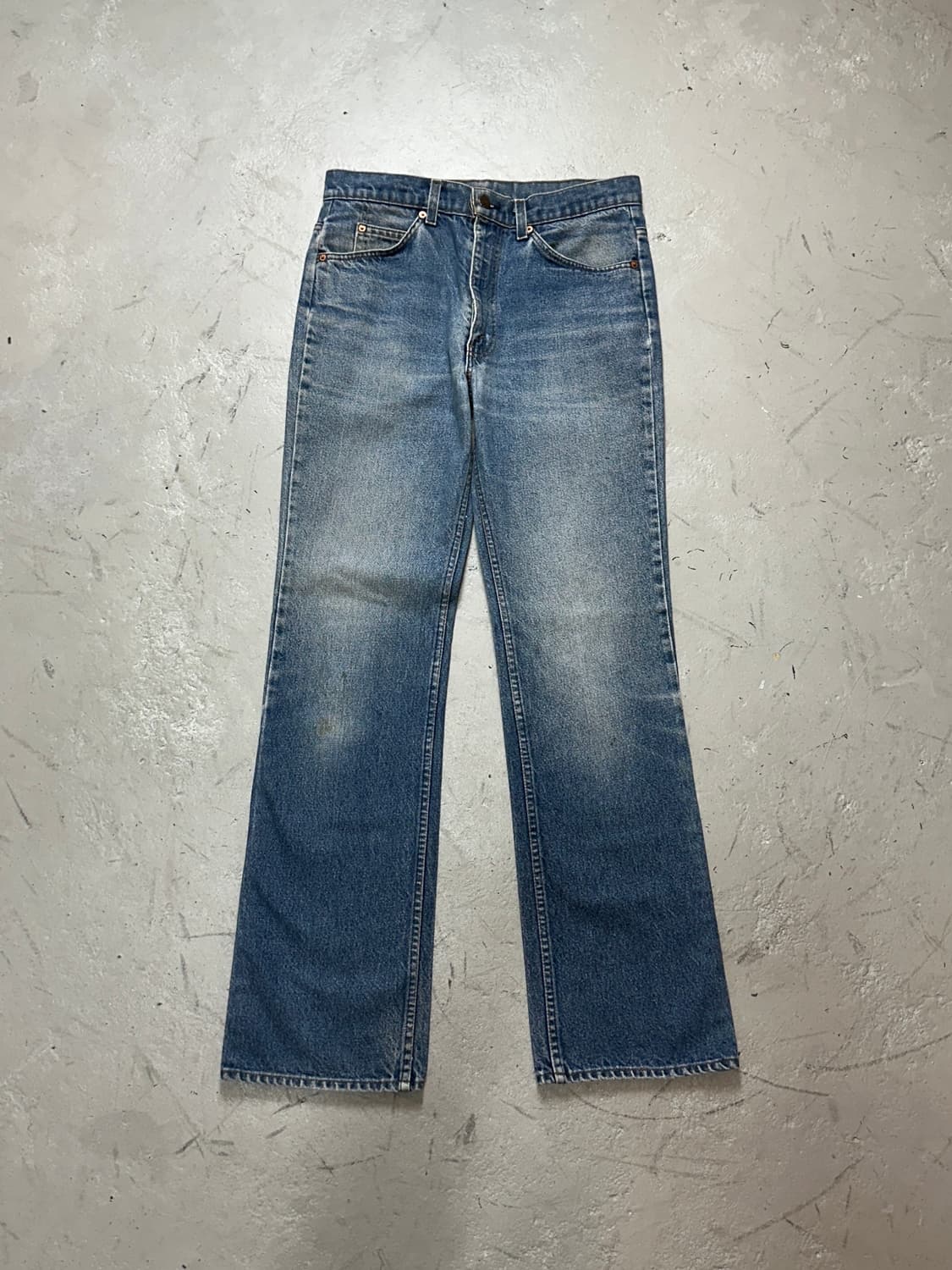 80's USA Made 리바이스 517 부츠컷 플레어진 상품이미지1