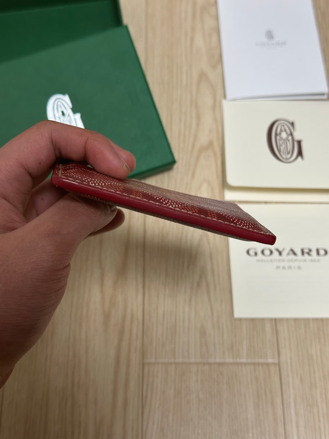 고야드 생쉴피스 스페셜컬러 카드지갑 상품이미지4