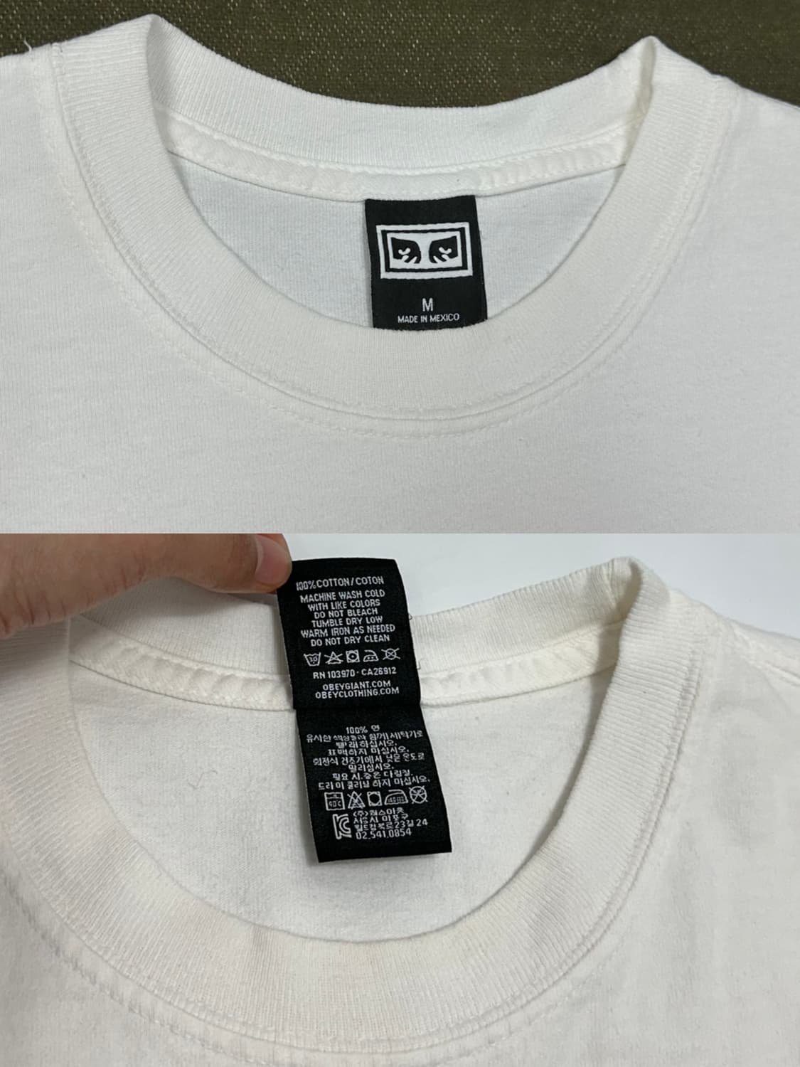 오베이 월드 헤비 반팔티셔츠 상품이미지7