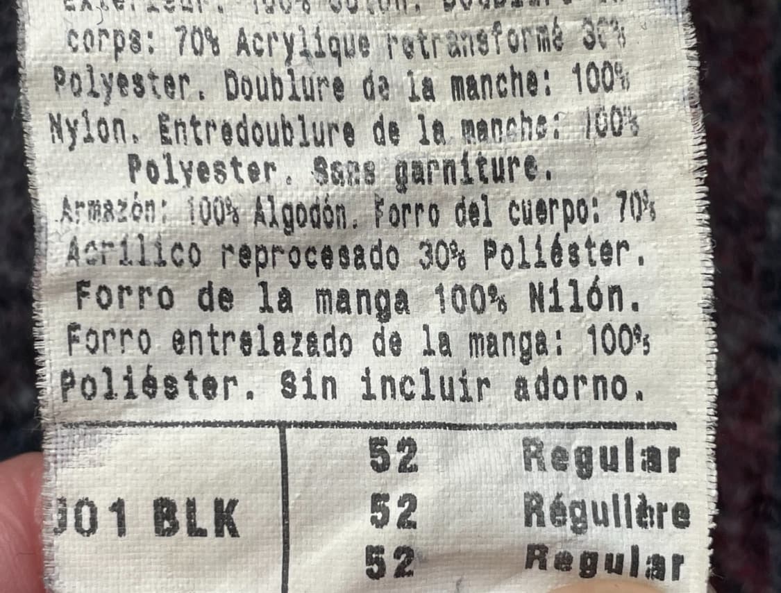 칼하트 J01 디트로이트 커스텀 자켓 블랙 상품이미지10