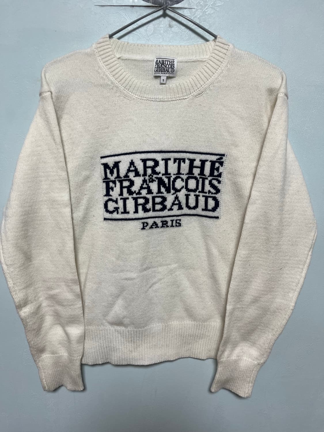 마리떼 프랑소와 저버 아이보리 니트 상품이미지1