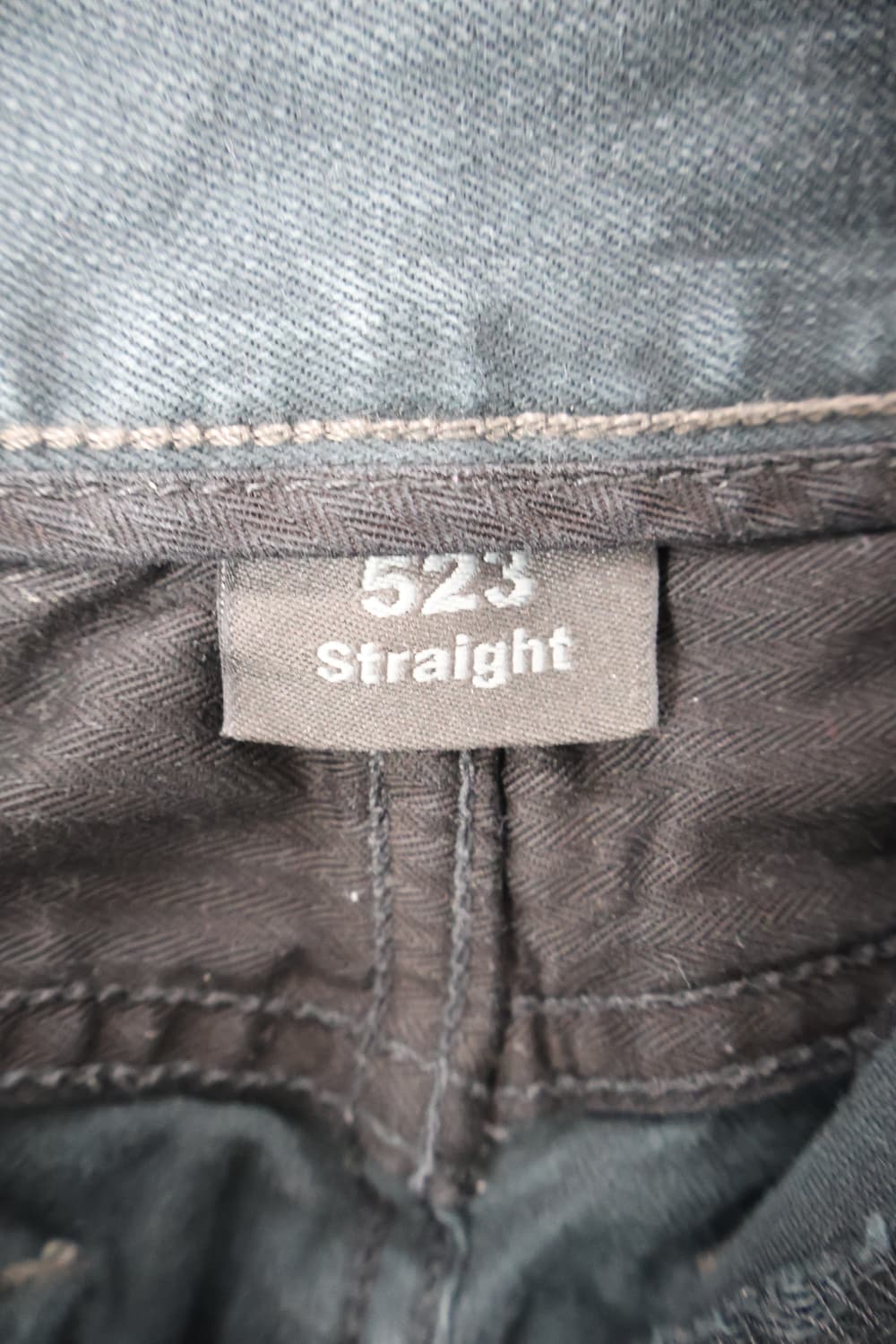 Levi's 523 Straight Faded Black Pants 상품이미지8