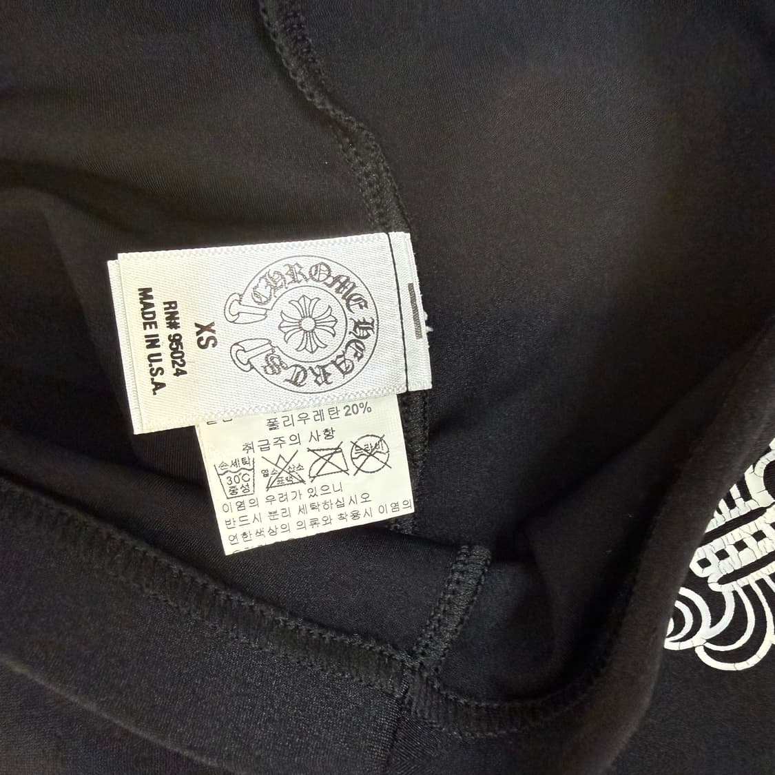 크롬하츠 로고 레깅스 블랙  상품이미지6