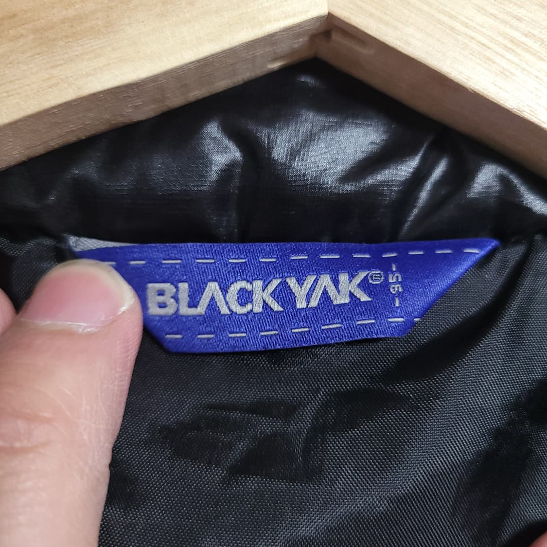 (95) BLACKYAK 블랙야크 경량 패딩 블랙 구스 상품이미지2