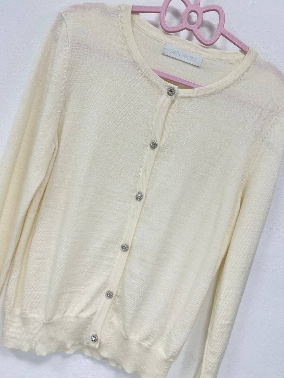 [CECIL MCBEE] 세실맥비 큐빅 가디건 상품이미지4