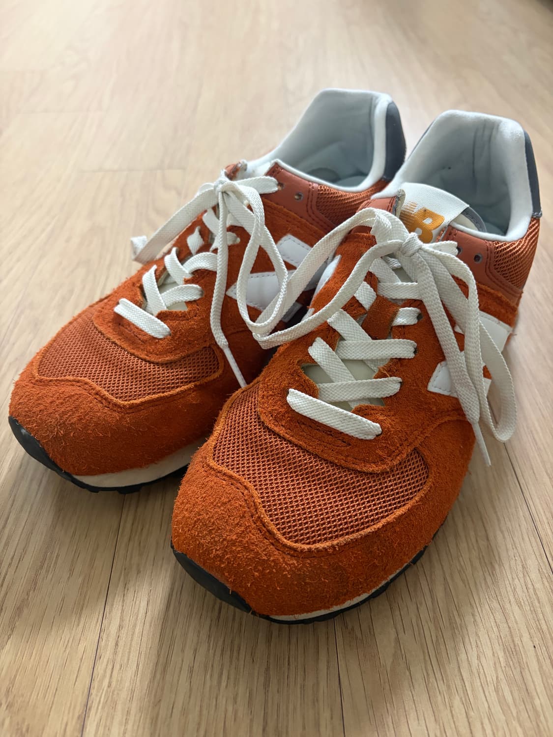 [270]뉴발란스 574 헤리티지 오렌지 상품이미지1