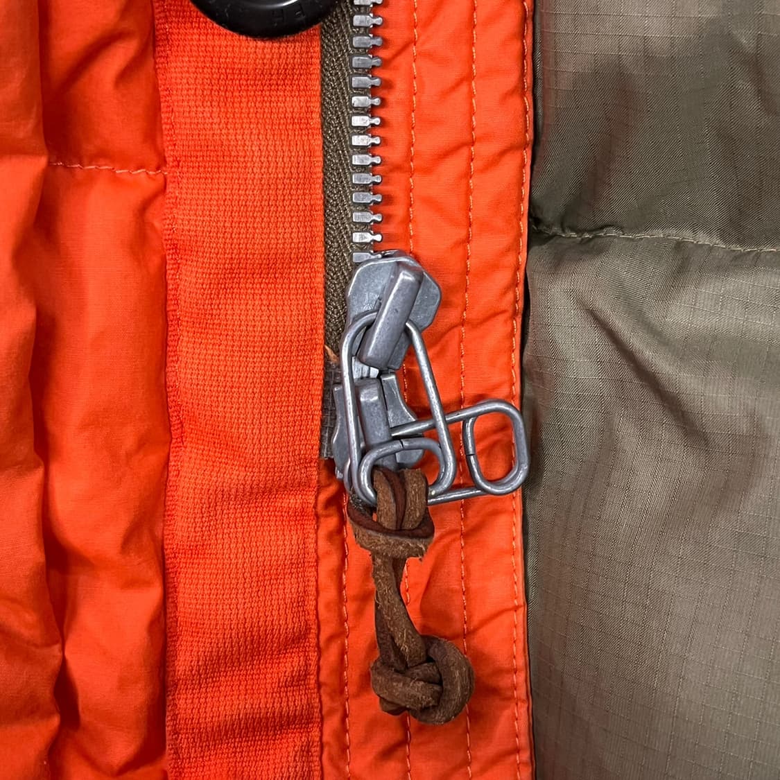 [정품/L] 폴로 랄프로렌 오렌지색 후드 패딩 점퍼 b19 상품이미지8