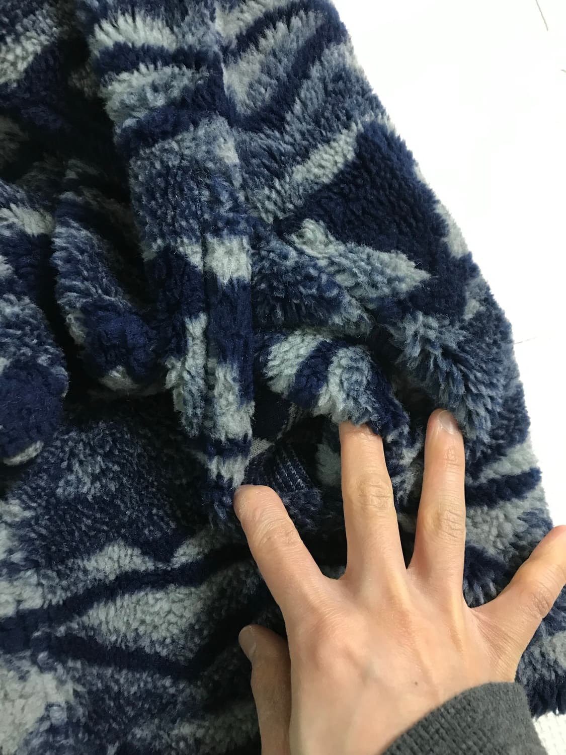 빈티지 에스닉 플리스반집업 상품이미지6