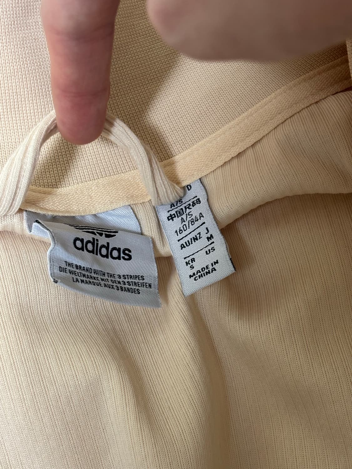 착샷O) 빈티지 아디다스 크롭져지 상품이미지2
