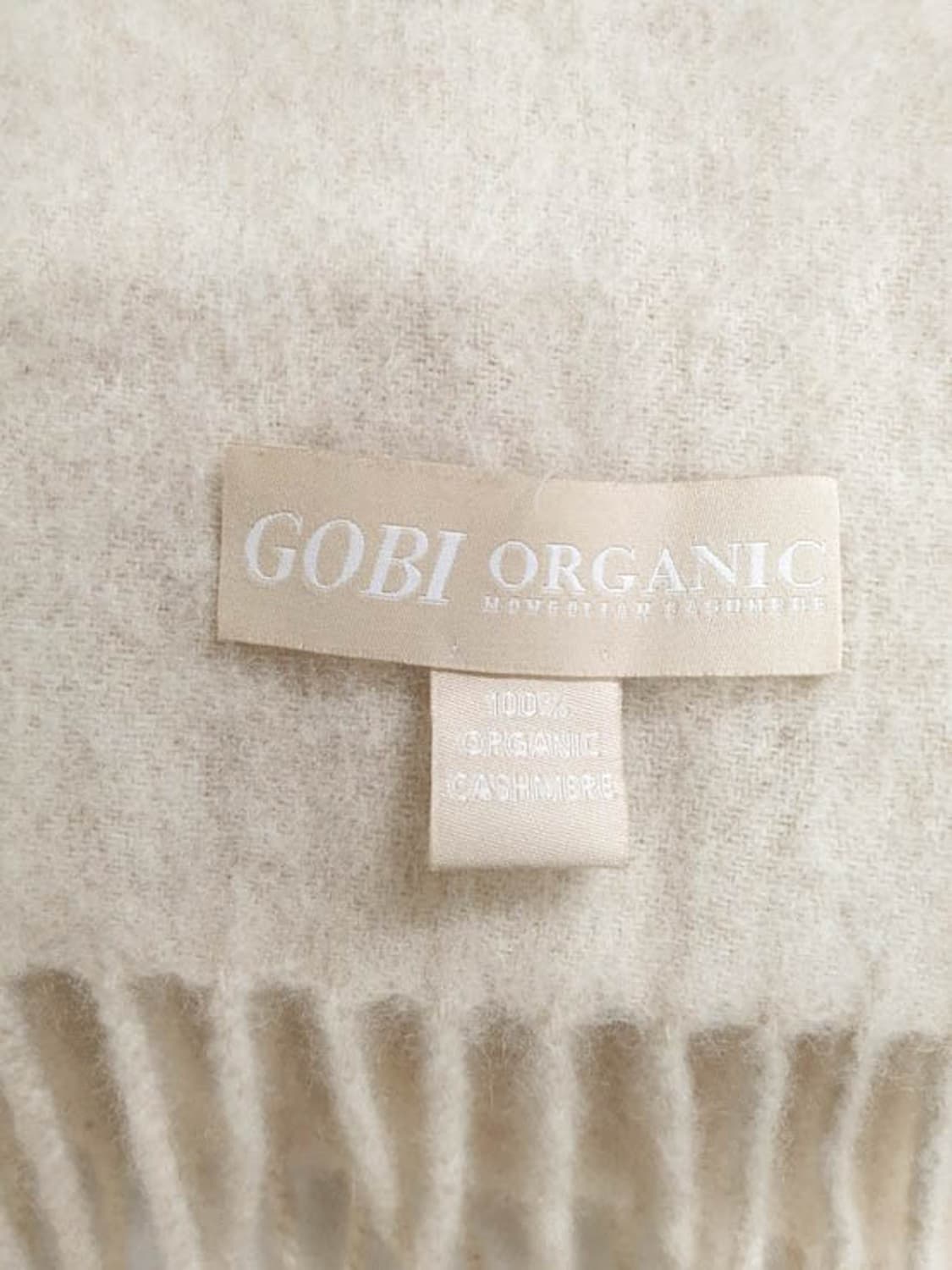 고비 캐시미어 100 오가닉 머플러 상품이미지2