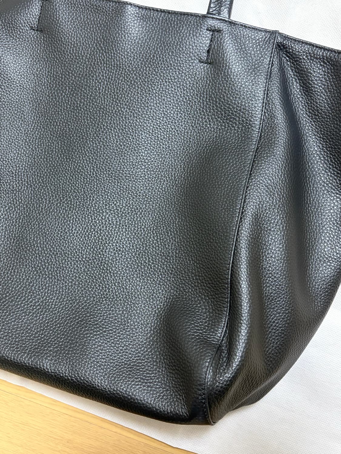 (무료배송)하아카이브 [With 해수] 베를리너 레더 백 (소가죽 블랙) 상품이미지3