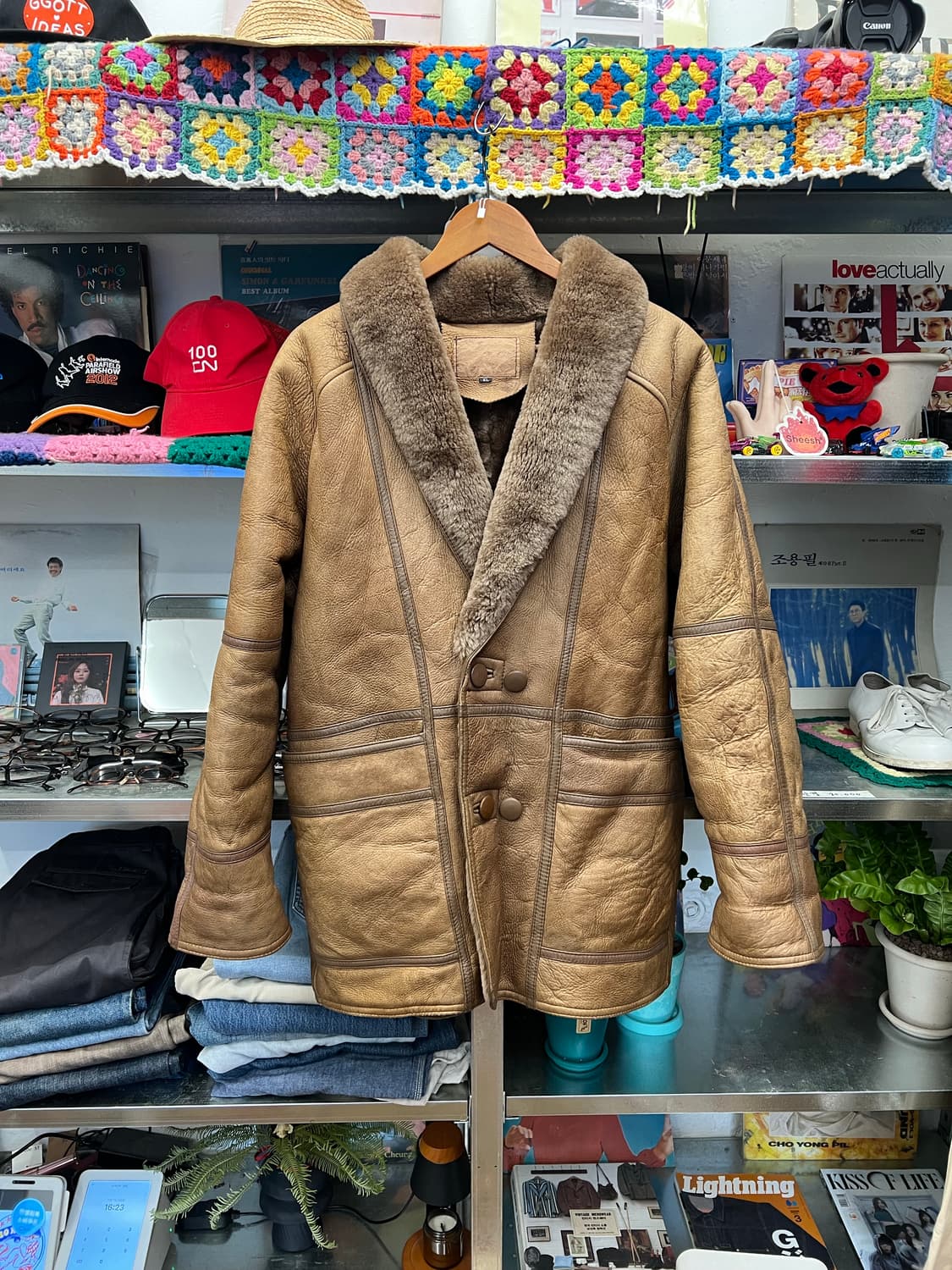 Vintage Shearling Coat  상품이미지1