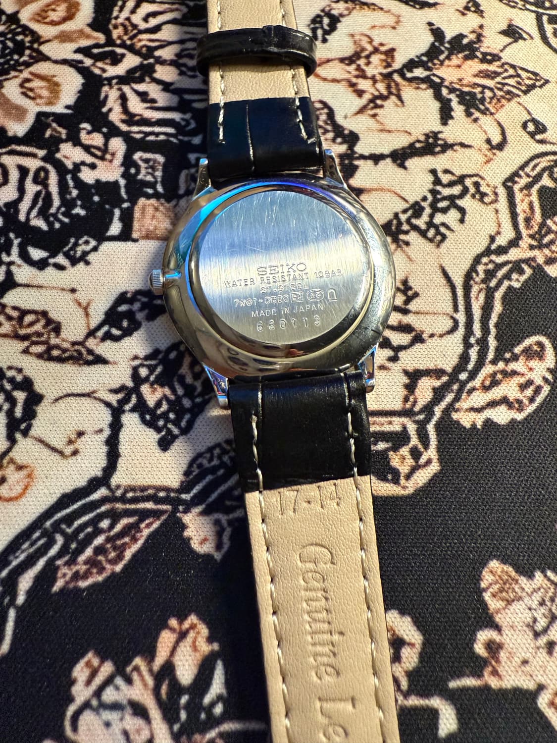 세이코 빈티지 쿼츠 시계 상품이미지3