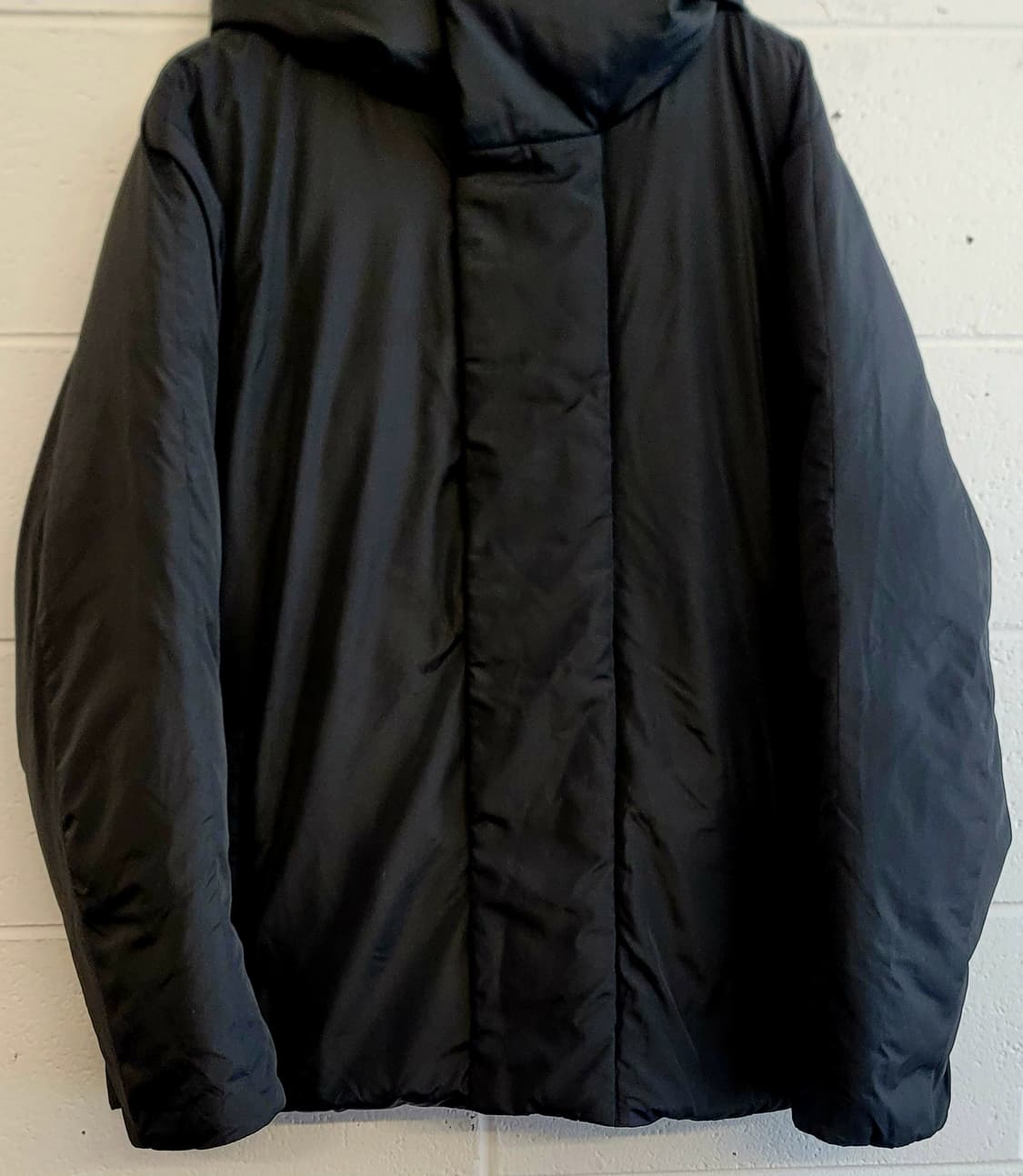 에잇세컨즈(남.여공용) 웰론 후드 숏패딩점퍼(봄버) 판매 상품이미지5