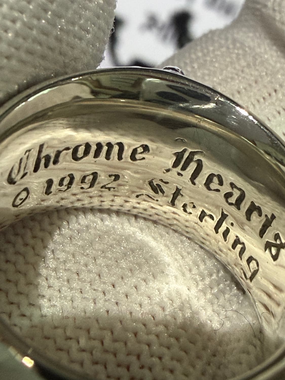 [US10] 크롬하츠 플로랄 크로스링 상품이미지4