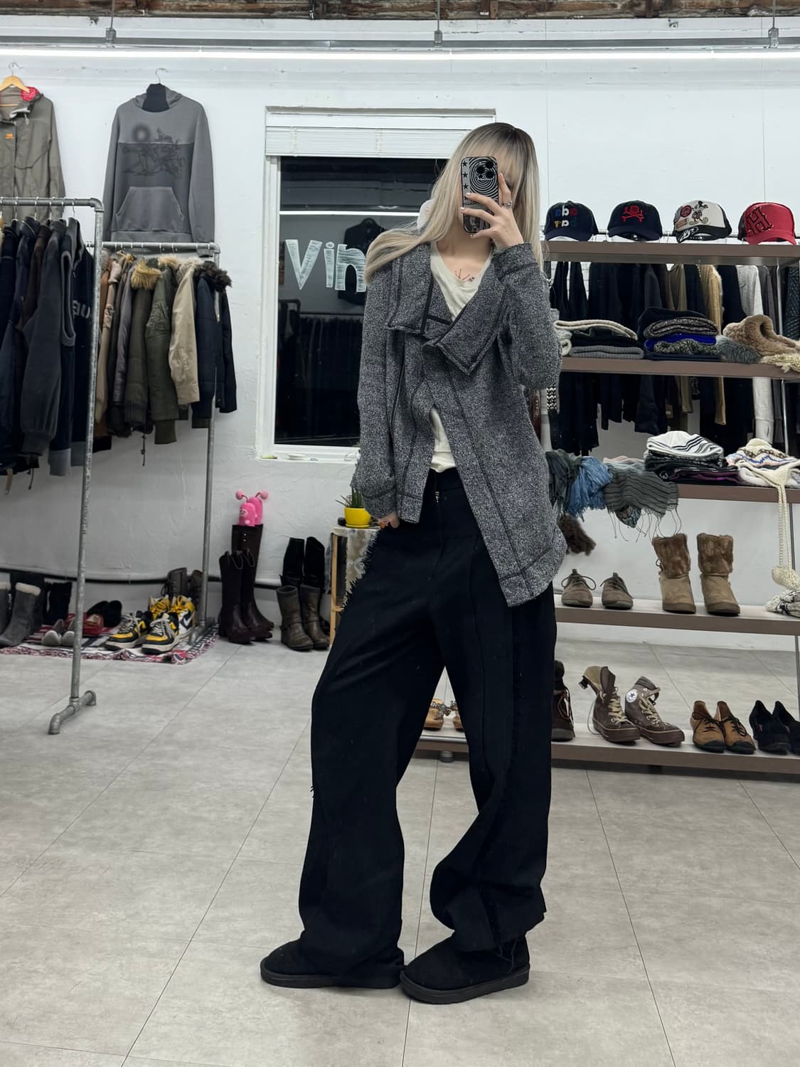 Atsuro Tayama 비대칭 자켓 상품이미지1